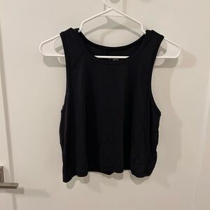 Offline by Aerie Black Muscle Tank Top